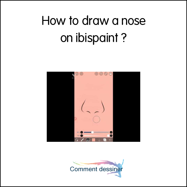 How to draw a nose on ibispaint